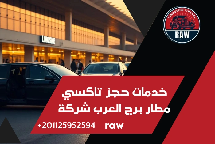 خدمات حجز تاكسي مطار برج العرب شركة